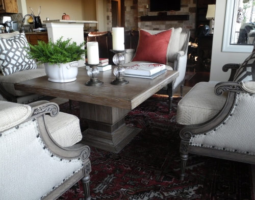 Coffee Table towards living room